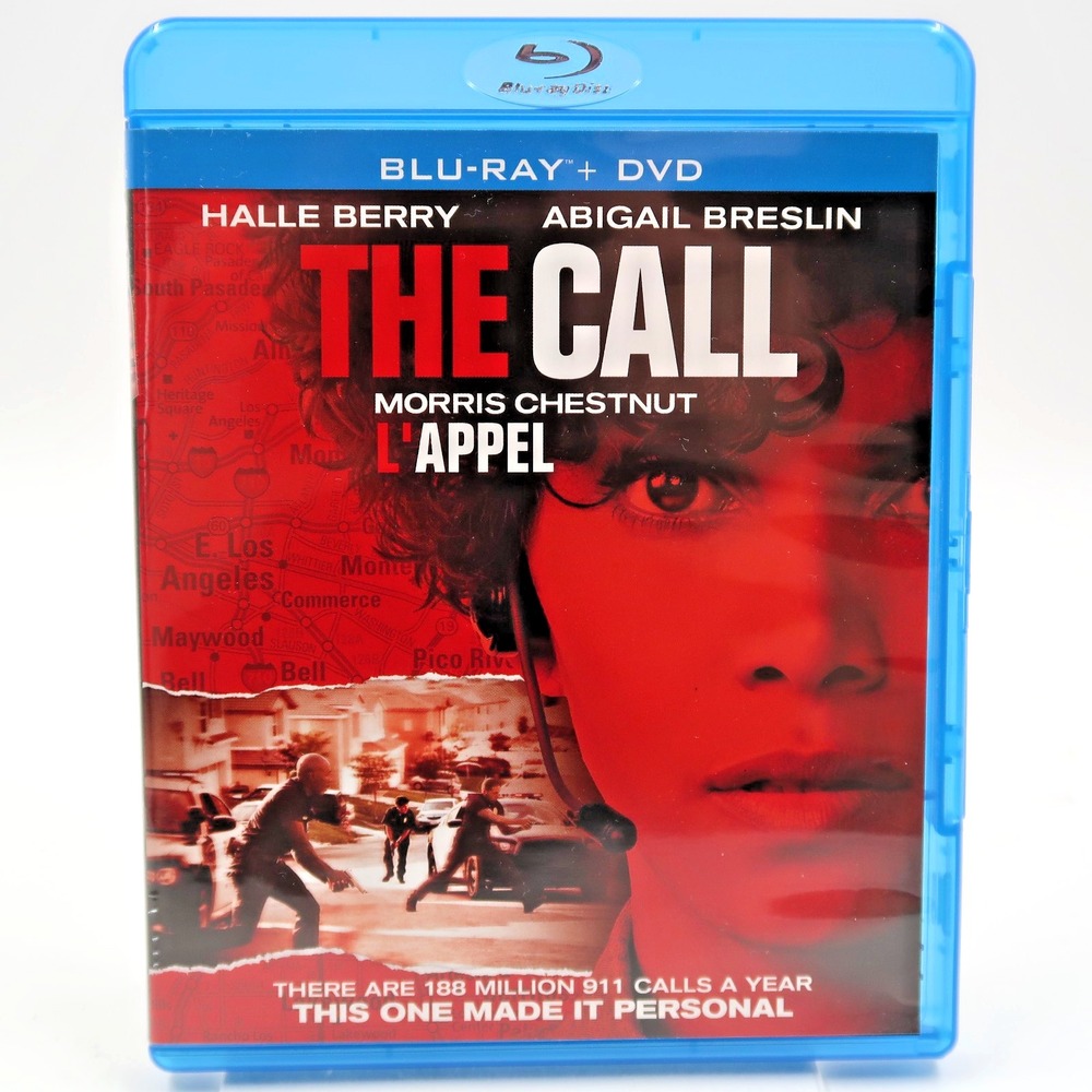 The Call Blu-ray DVD 2013 Halle Berry Abigail Breslin Sony Pictures Thriller